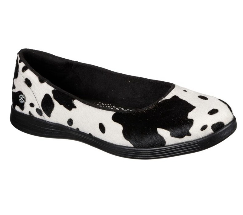Skechers On The Go Dreamy - Howdy - Womens Flats Shoes Black/White [AU-LI4717]
